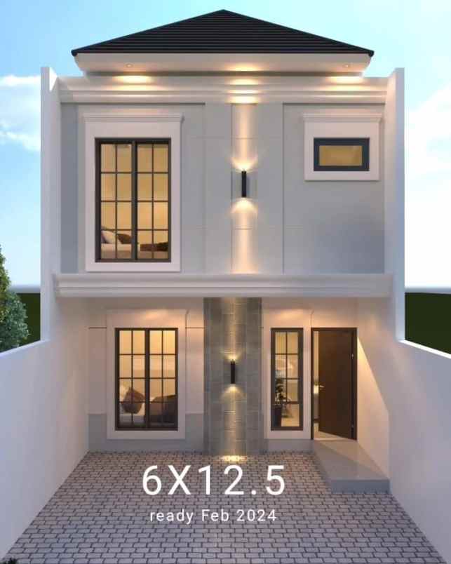 on progress rumah minimalis modern di manyar