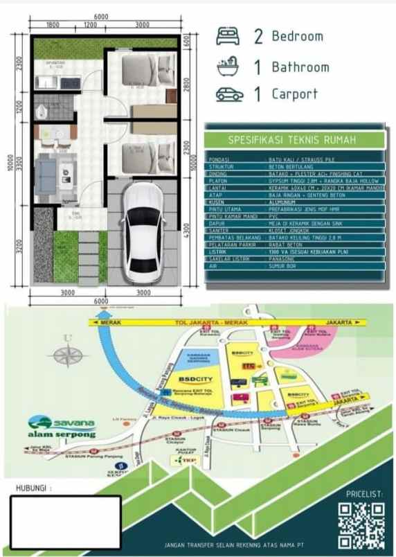 perumahan mahkota estate cibunar parung panjang