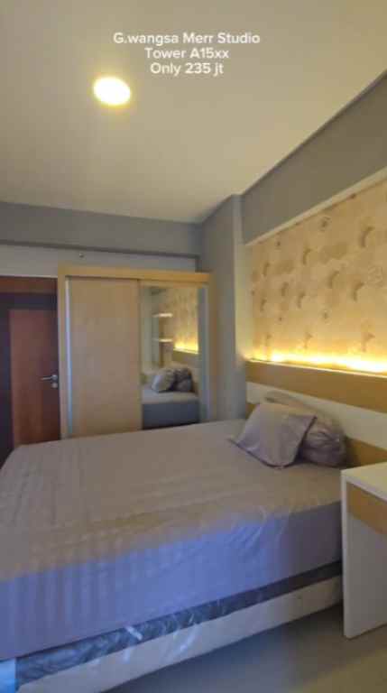 ready apartemen gunawangsa merr type studio city view