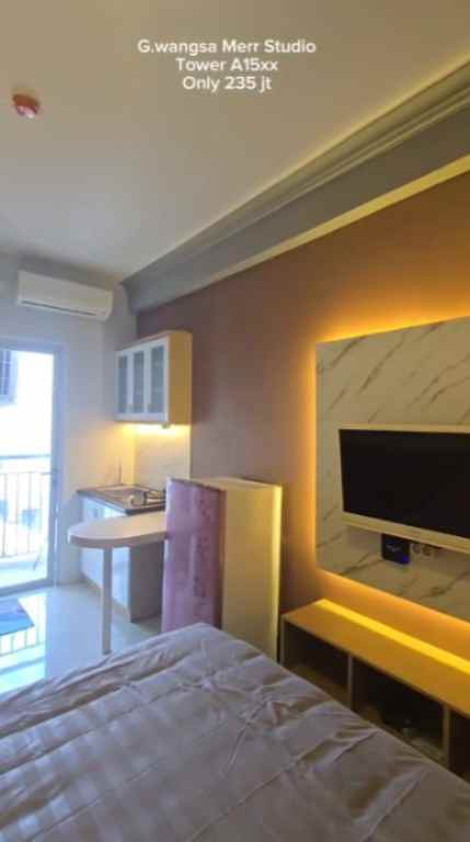 ready apartemen gunawangsa merr type studio city view