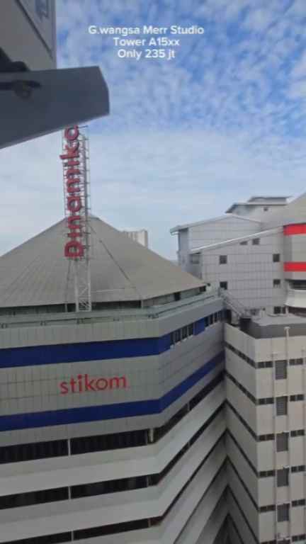 ready apartemen gunawangsa merr type studio city view