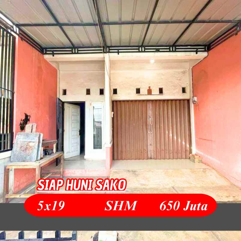 ruko siap huni lokasi strategis sako