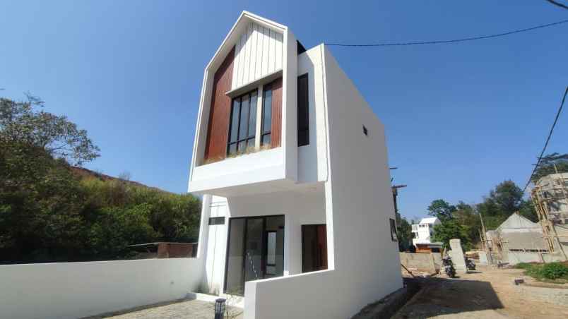 rumah 2 lantai minimalis scandinavia di purwakarta