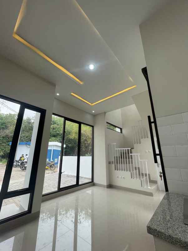 rumah 2 lantai minimalis scandinavia di purwakarta