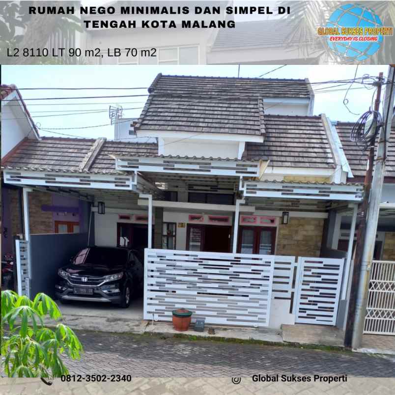 rumah bagus harga bagus di blimbing kota malang