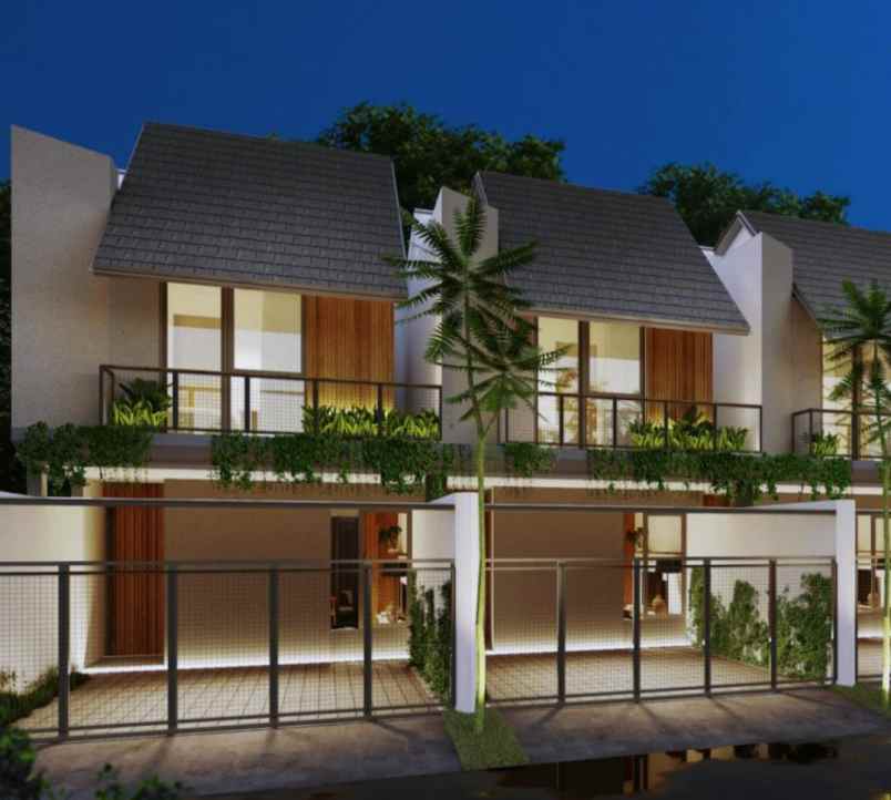 rumah baru design modern di cinere depok