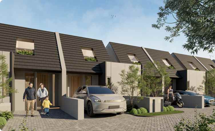 rumah baru minimalis modern cigondewah bandung