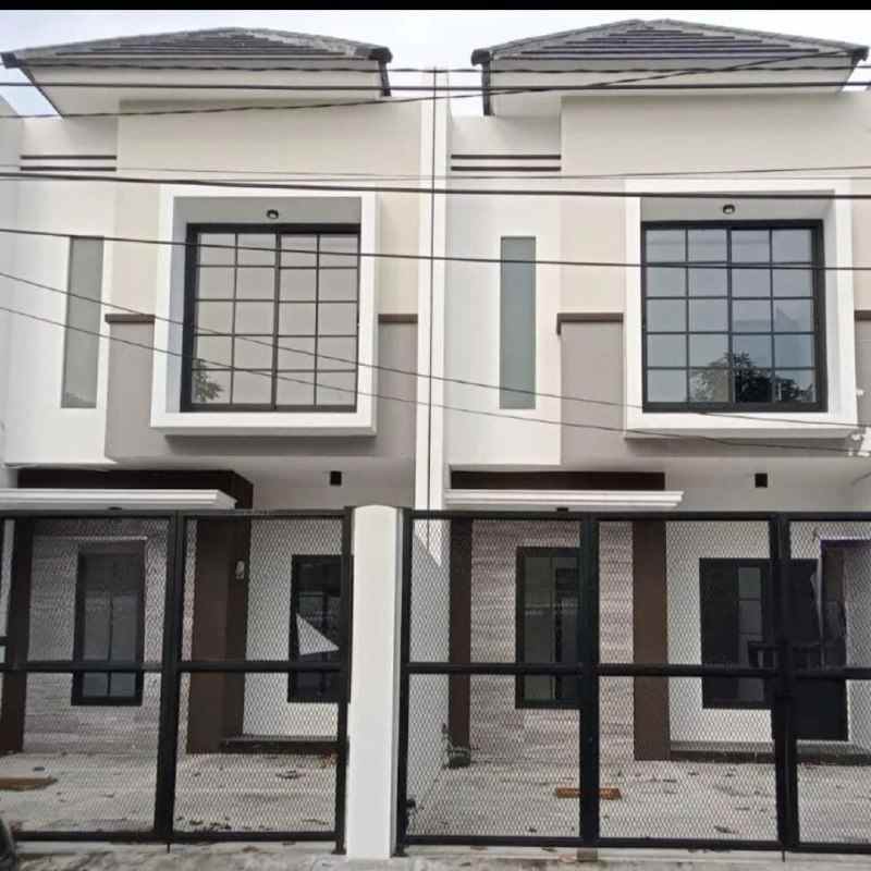 rumah baru minimalis modern di rungkut asri surabaya