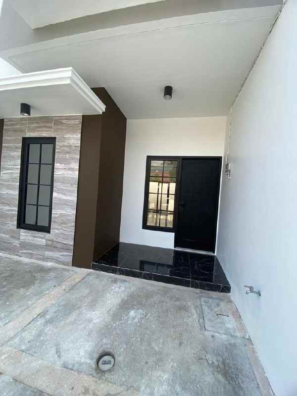 rumah baru minimalis modern di rungkut asri surabaya