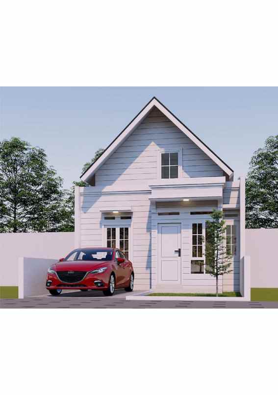 rumah cluster modrn american stille di baki solo baru