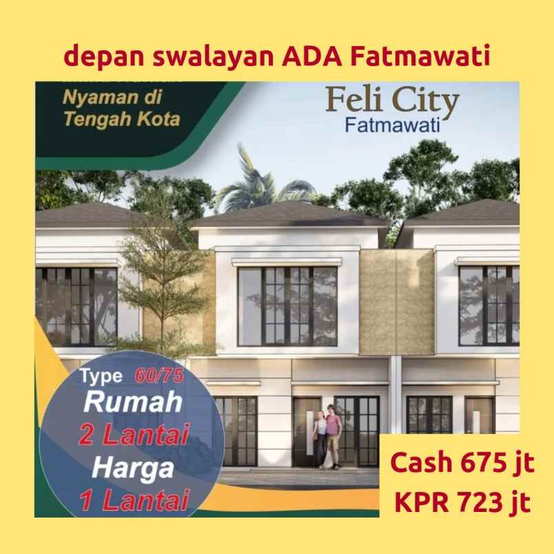 rumah cluster murah depan swalayan ada pedurungan