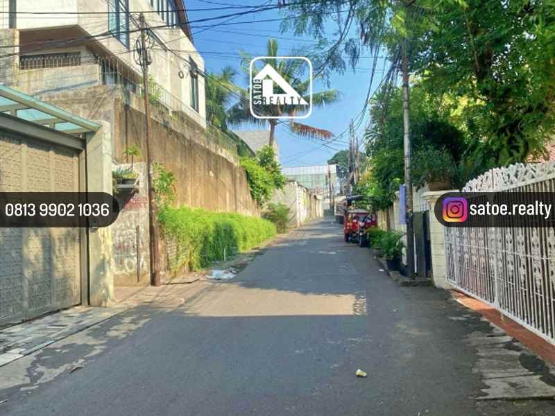 rumah dengan 10 kamar kost di jl bangka kemang