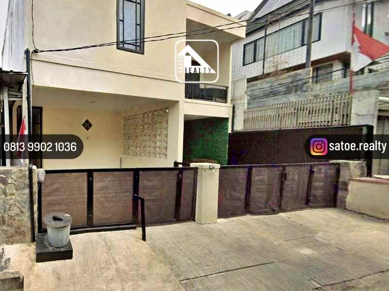 rumah dengan 10 kamar kost di jl bangka kemang