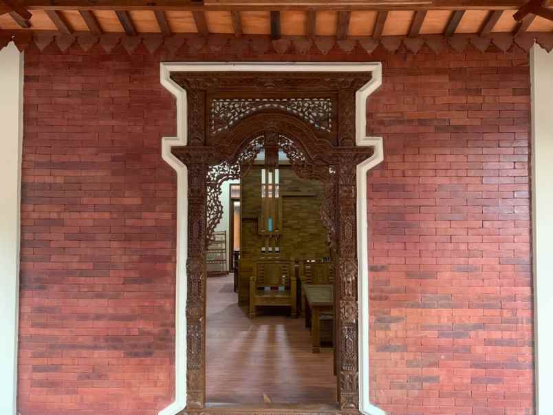 rumah ethnic joglo cantik dekat pusat kota palagan