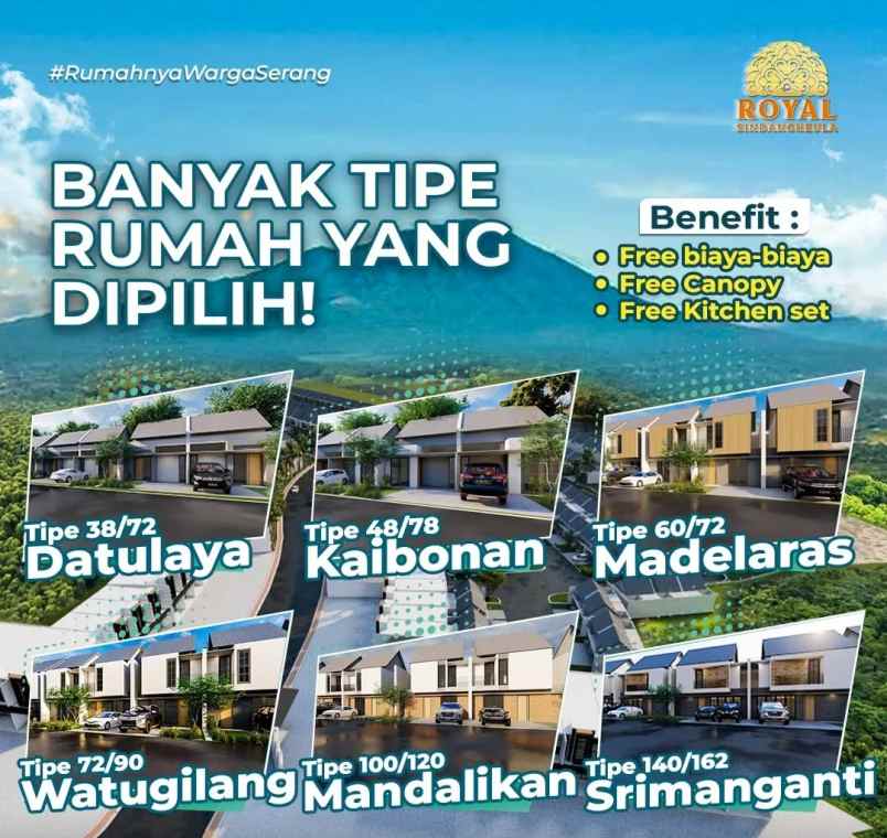 rumah komersil royal sindangheula di ke