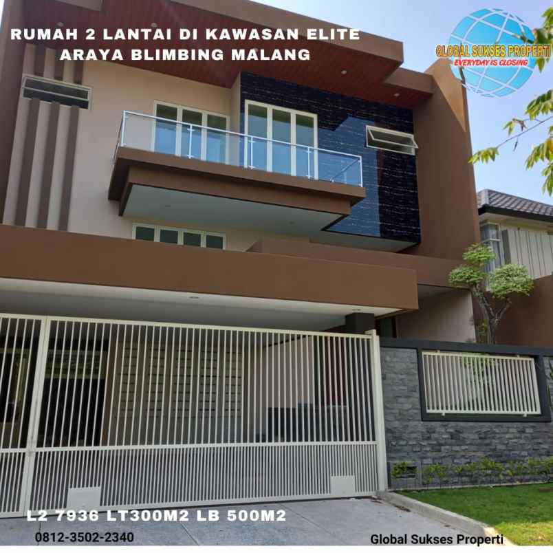 rumah mewah harga istimewa di araya kota malang