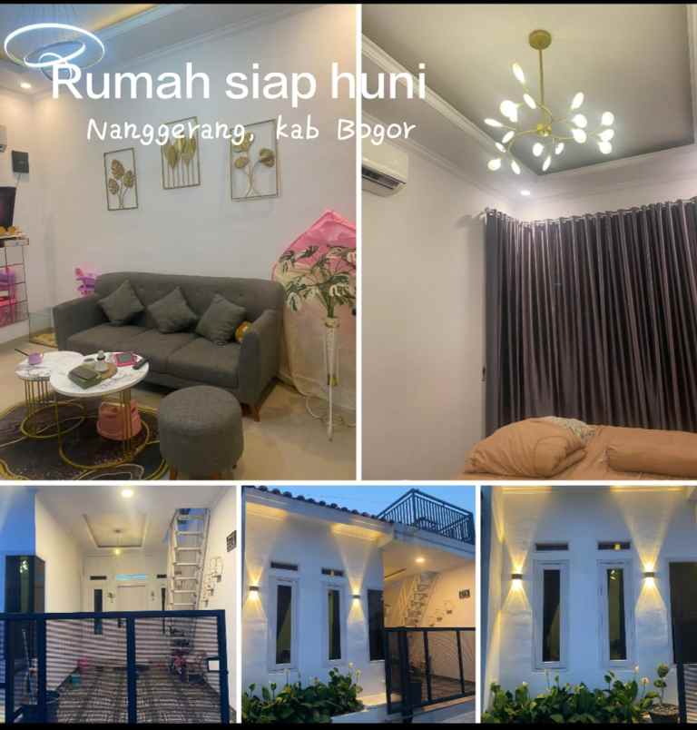 rumah mini cluster full furnished