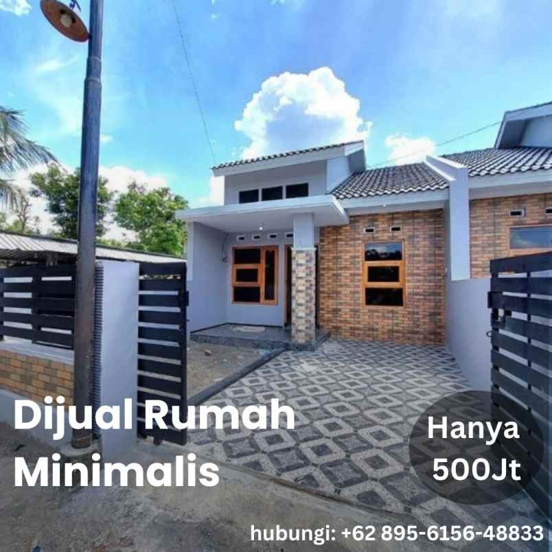 rumah minimalis harga terjangkau dikalasan