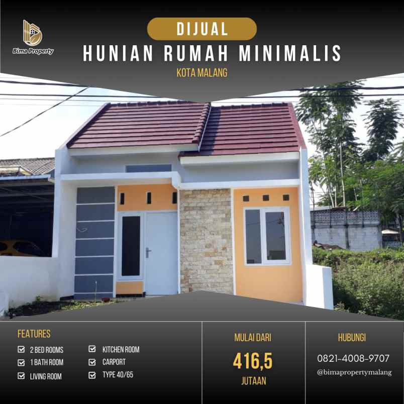 rumah minimalis murah di kota malang