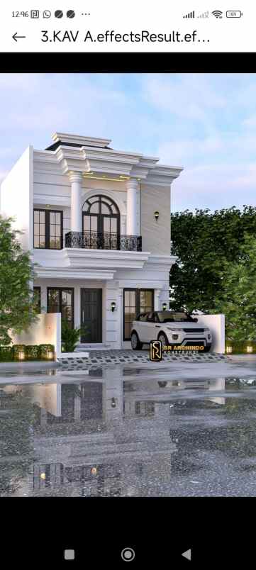 rumah murah akses 2 mobil