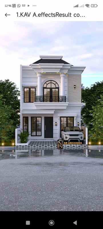 rumah murah akses 2 mobil