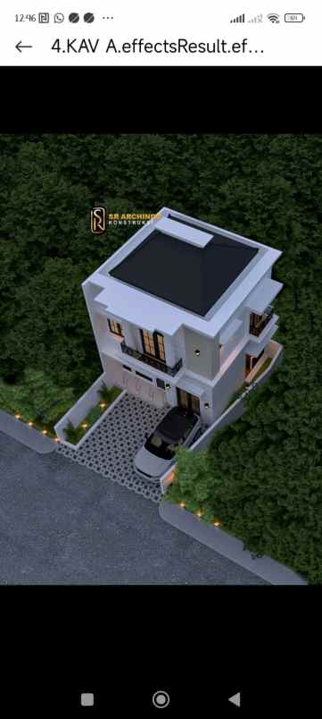 rumah murah akses 2 mobil