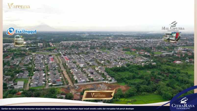 rumah murah citra raya cluster varenna