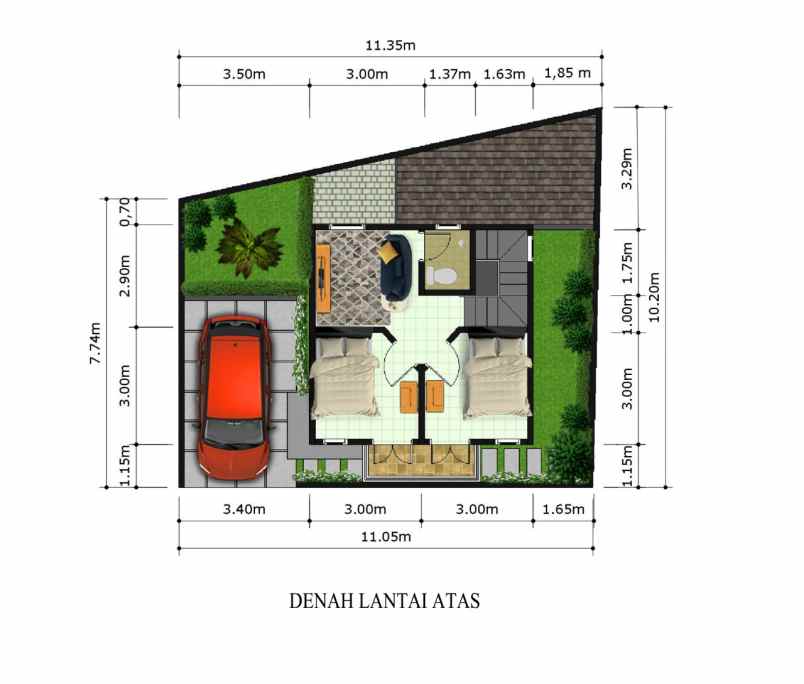 rumah murah di tanah baru beji depok