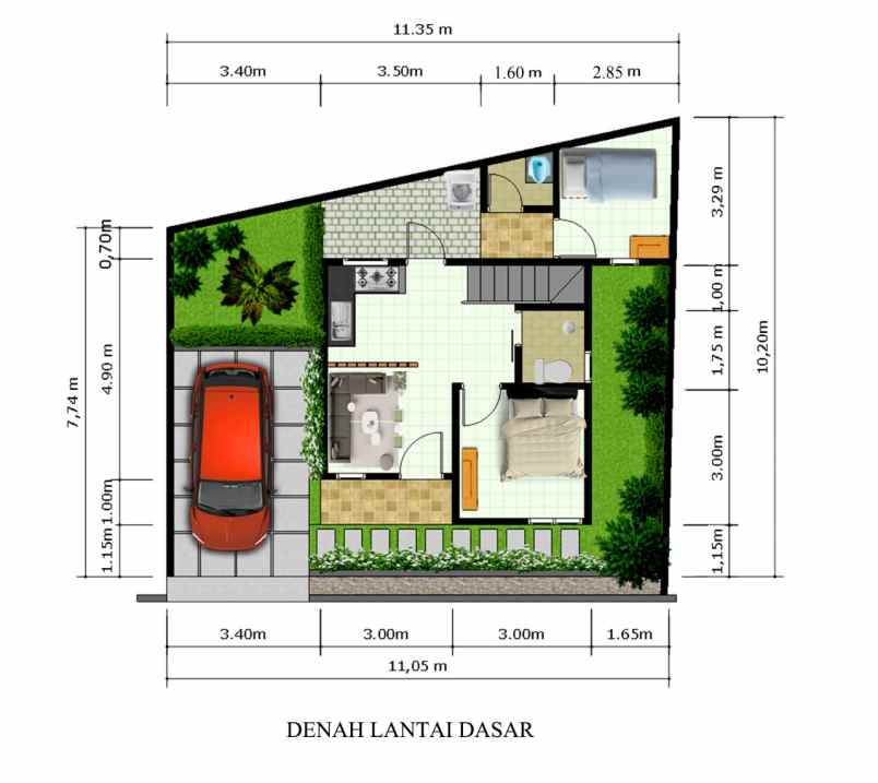 rumah murah di tanah baru beji depok