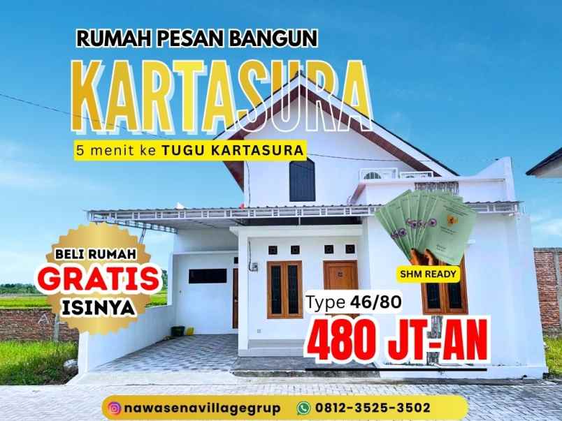 rumah murah shm di kartasura