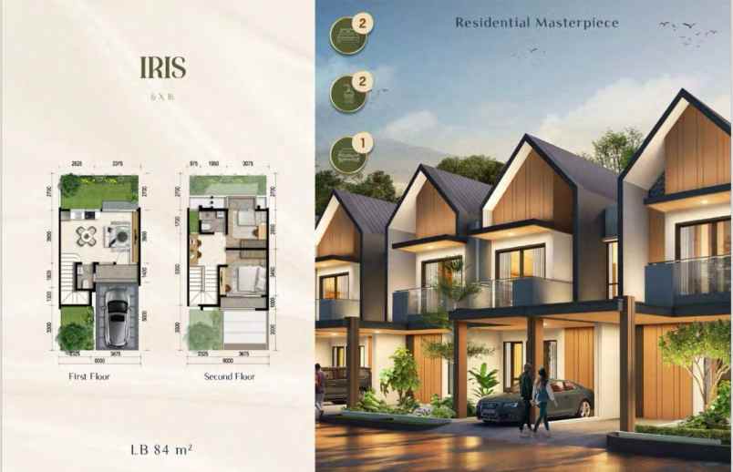 rumah premium parkland podomoro karawang barat