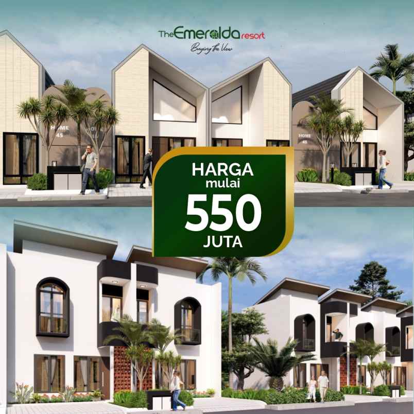 rumah resort di padalarang cuma 500 juta an