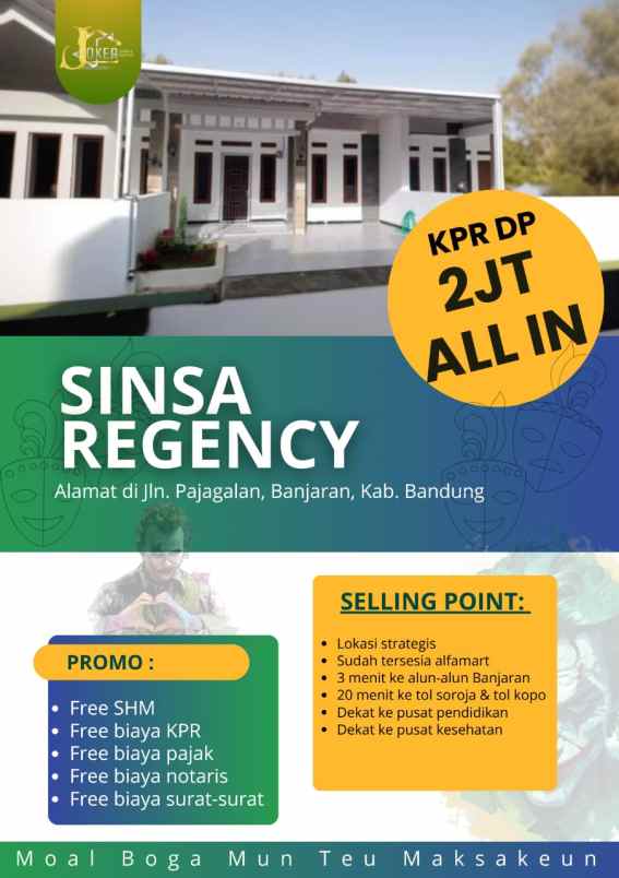 rumah siap huni kpr 2 juta all in