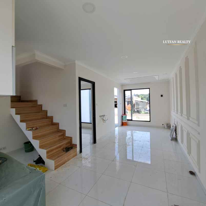 rumah skandinavian modern jagakarsa dalam komplek