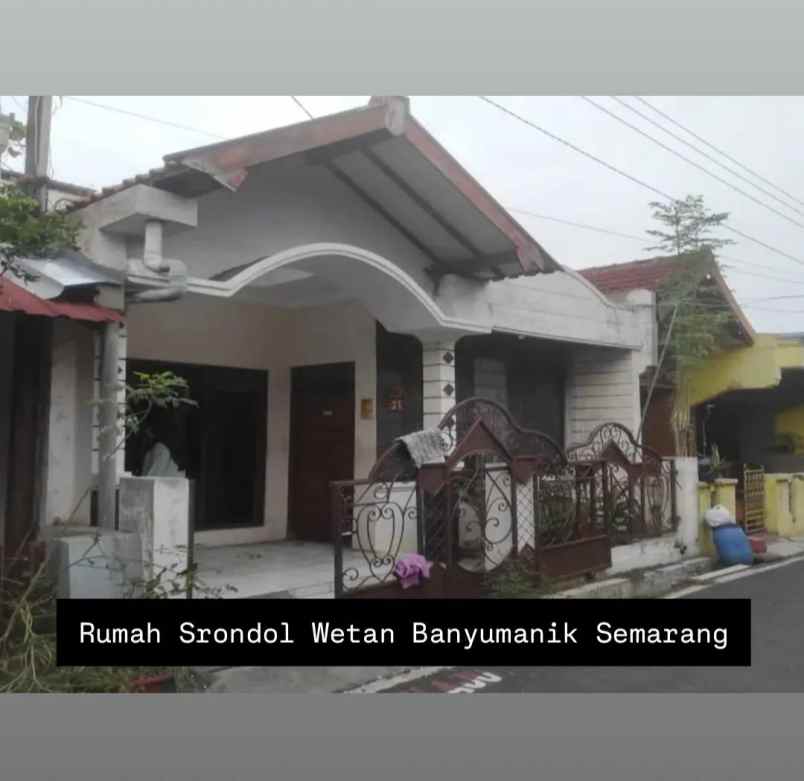 rumah srondol wetan banyumanik semarang