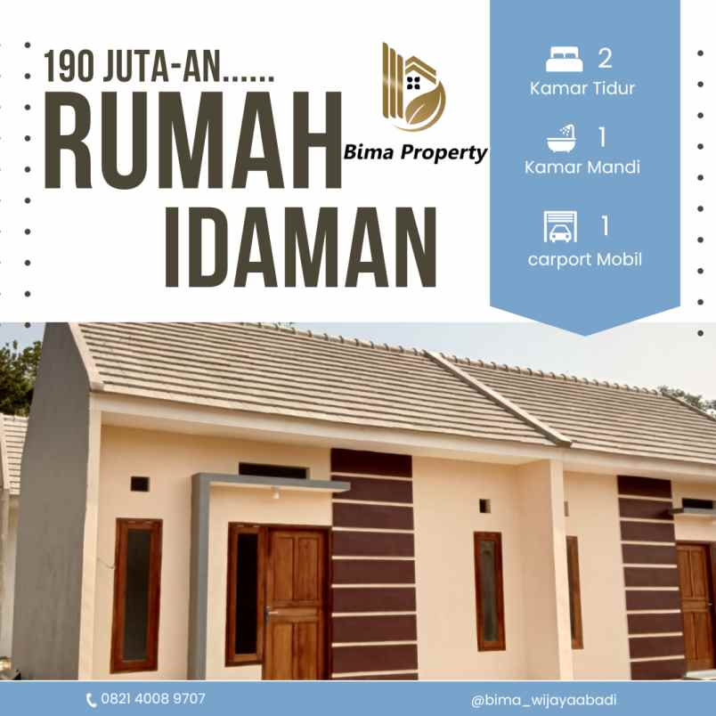 rumah subsidi di kawasan ramai malang