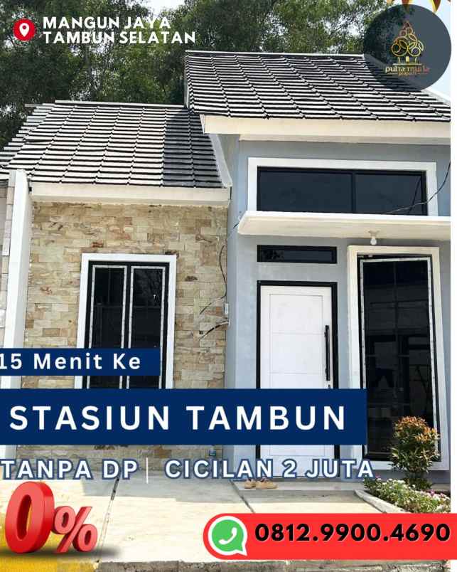 rumah tambun mangun jaya tanpa dp