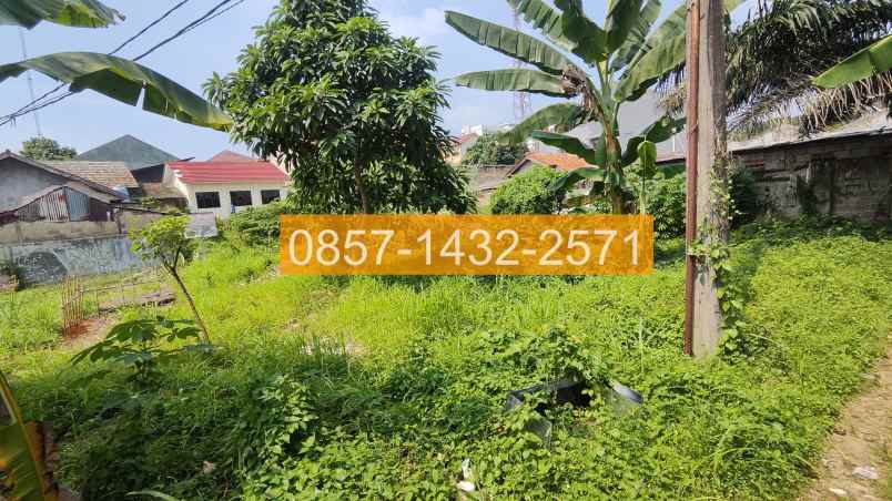 tanah 850m2 dijual di lengkong gudang timur bsd