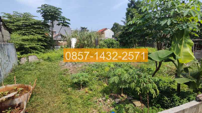 tanah 850m2 dijual di lengkong gudang timur bsd