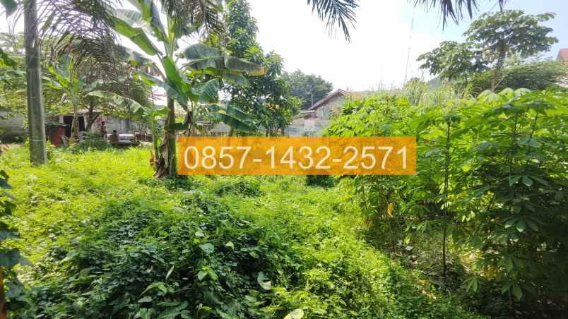 tanah 850m2 dijual di lengkong gudang timur bsd