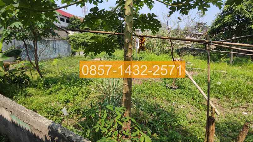 tanah 850m2 dijual di lengkong gudang timur bsd