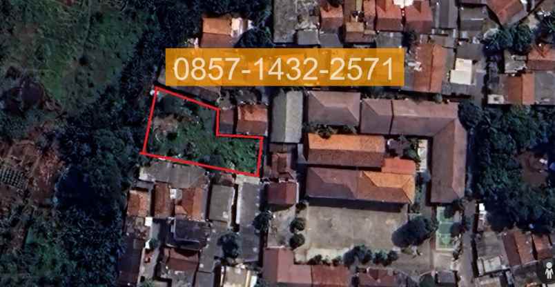 tanah 850m2 dijual di lengkong gudang timur bsd