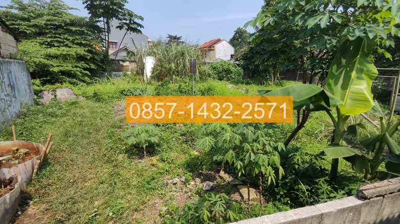 tanah 850m2 dijual di lengkong gudang timur bsd