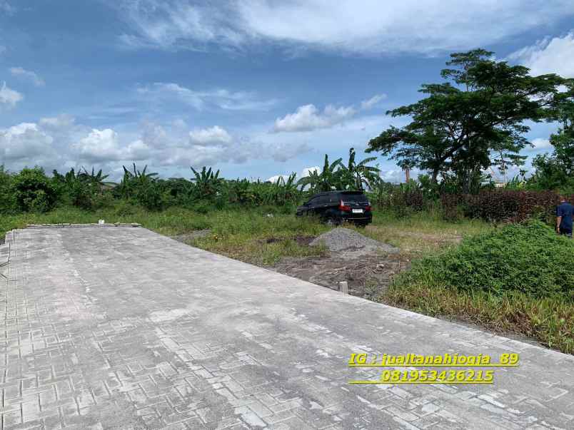 tanah bagus sleman dekat exit toll jogja di trihanggo