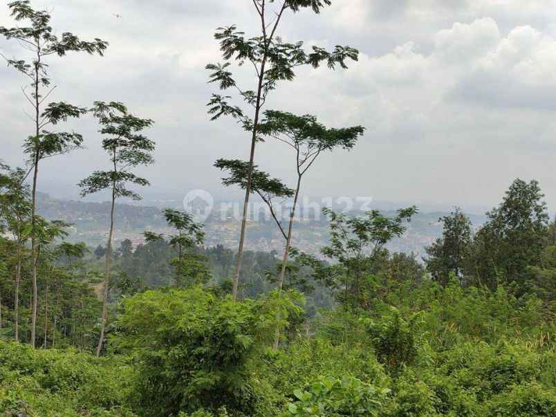 tanah di bawah kaki gunung pancar dekat sentul city