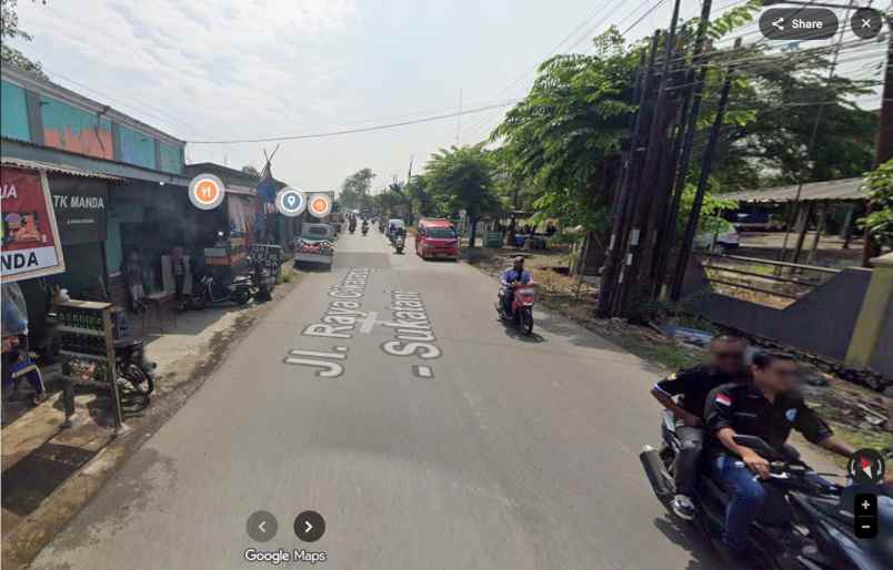 tanah di jl raya cikarang sukatani cikarang