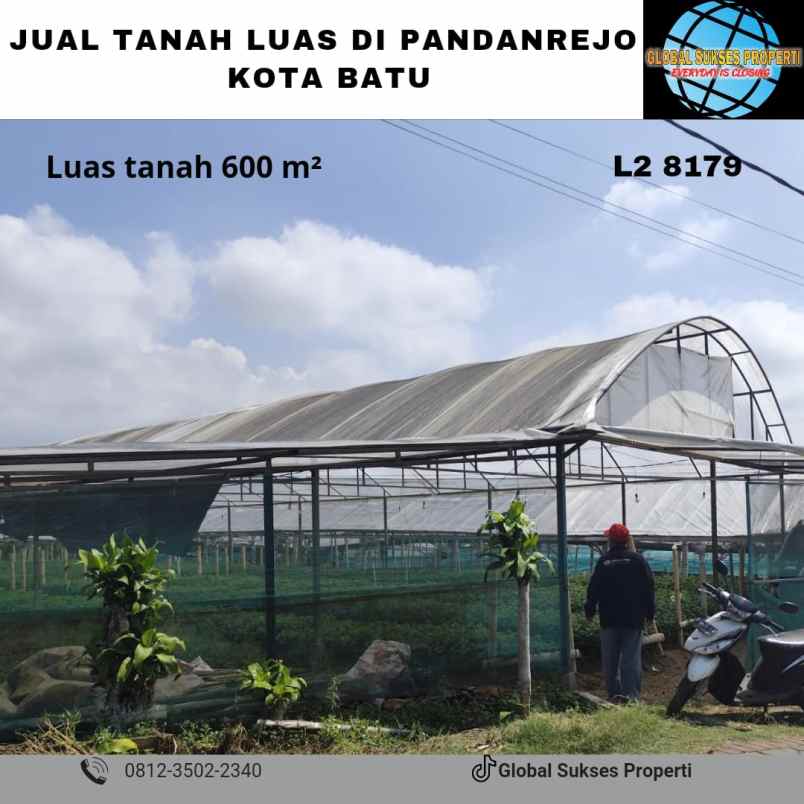 tanah kebun subur harga istimewa di bumiaji kota batu