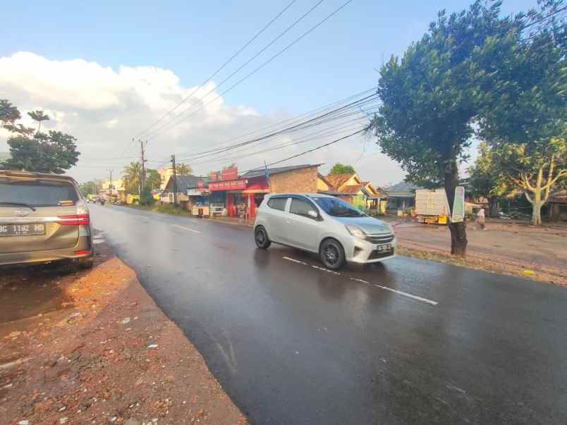 tanah kosong area talang kramat pinggir jalan