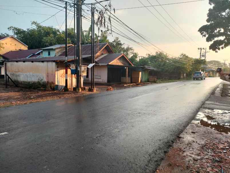 tanah kosong area talang kramat pinggir jalan