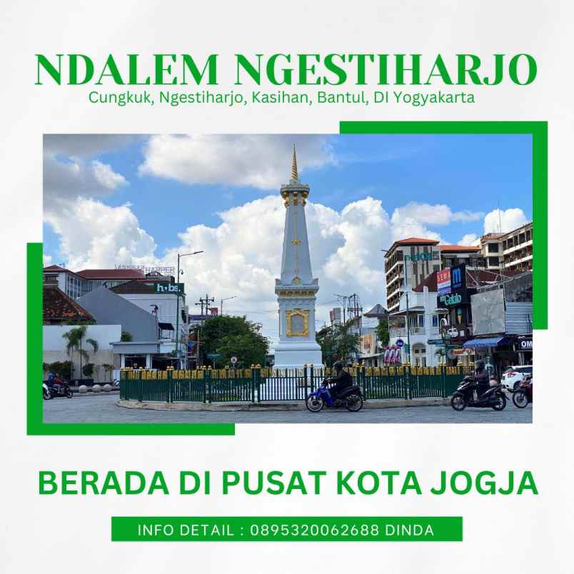 tanah murah dekat malioboro 4 jutaan meter bisa tempo